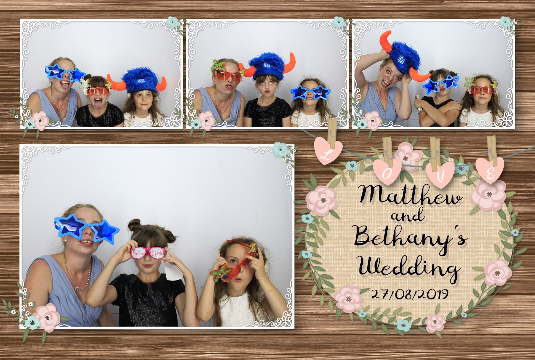Matthew and Bethany’s Wedding | View more photos from the event at gallery.myphotoboothexperience.co.uk/u/MyPhotoBoothExperienceLtd/Matthew-and-Bethany’s-Wedding